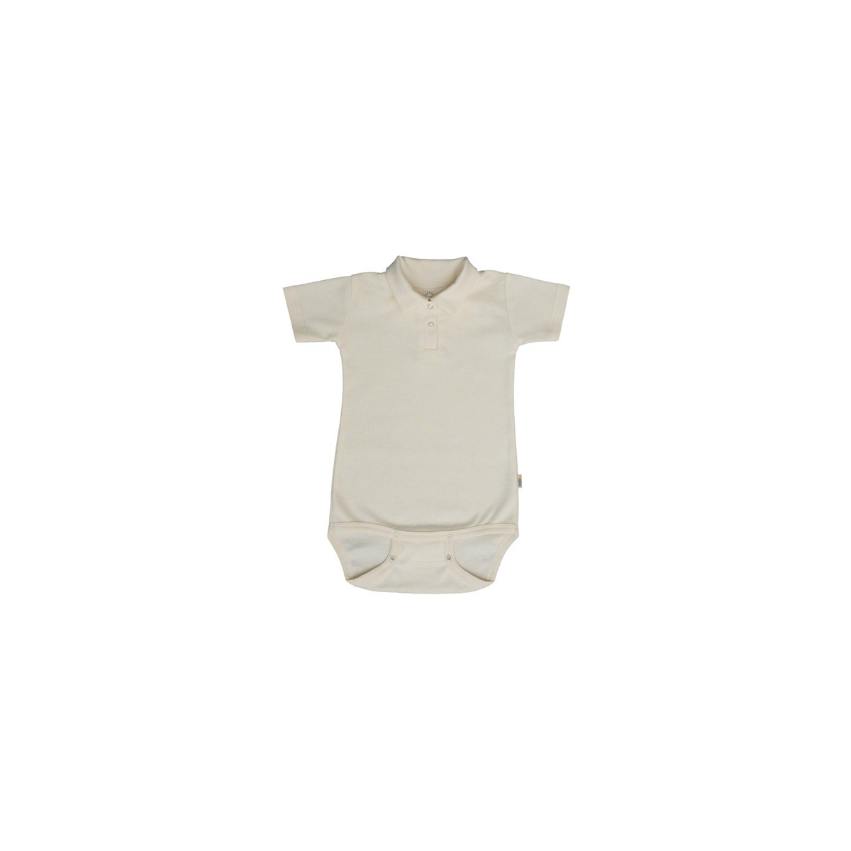 ioBio Polo-Body kurzarm kbA ecru