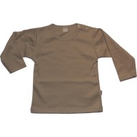 ioBio Langarm-Shirt kbA uni sand