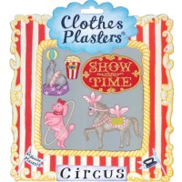 Clothes Plasters Circus 5er-Set Bügelbilder