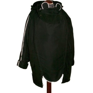 MaM Tragejacke Babywearing Coat Black Earth