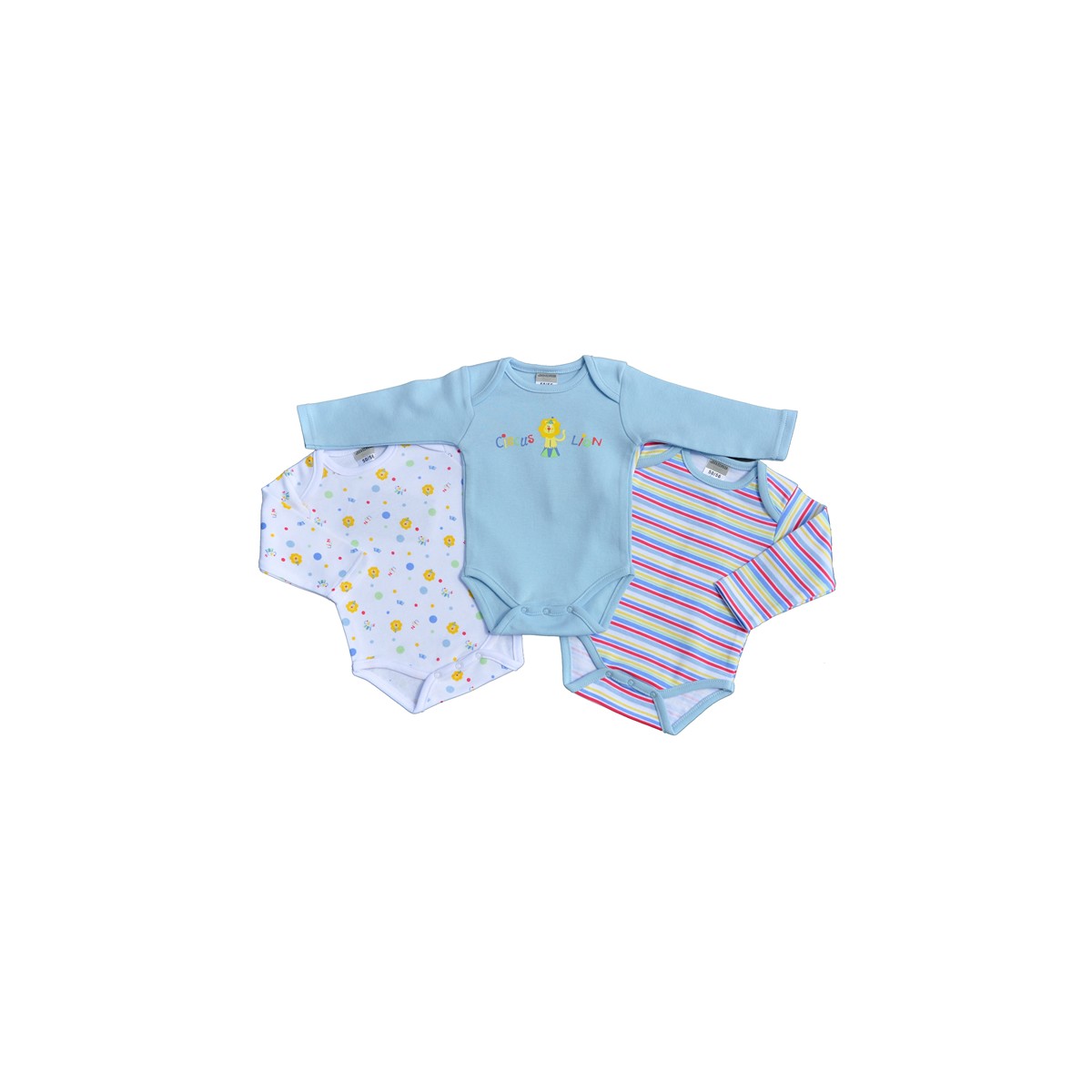 Jacky Babybody langarm Circus Lion Boys