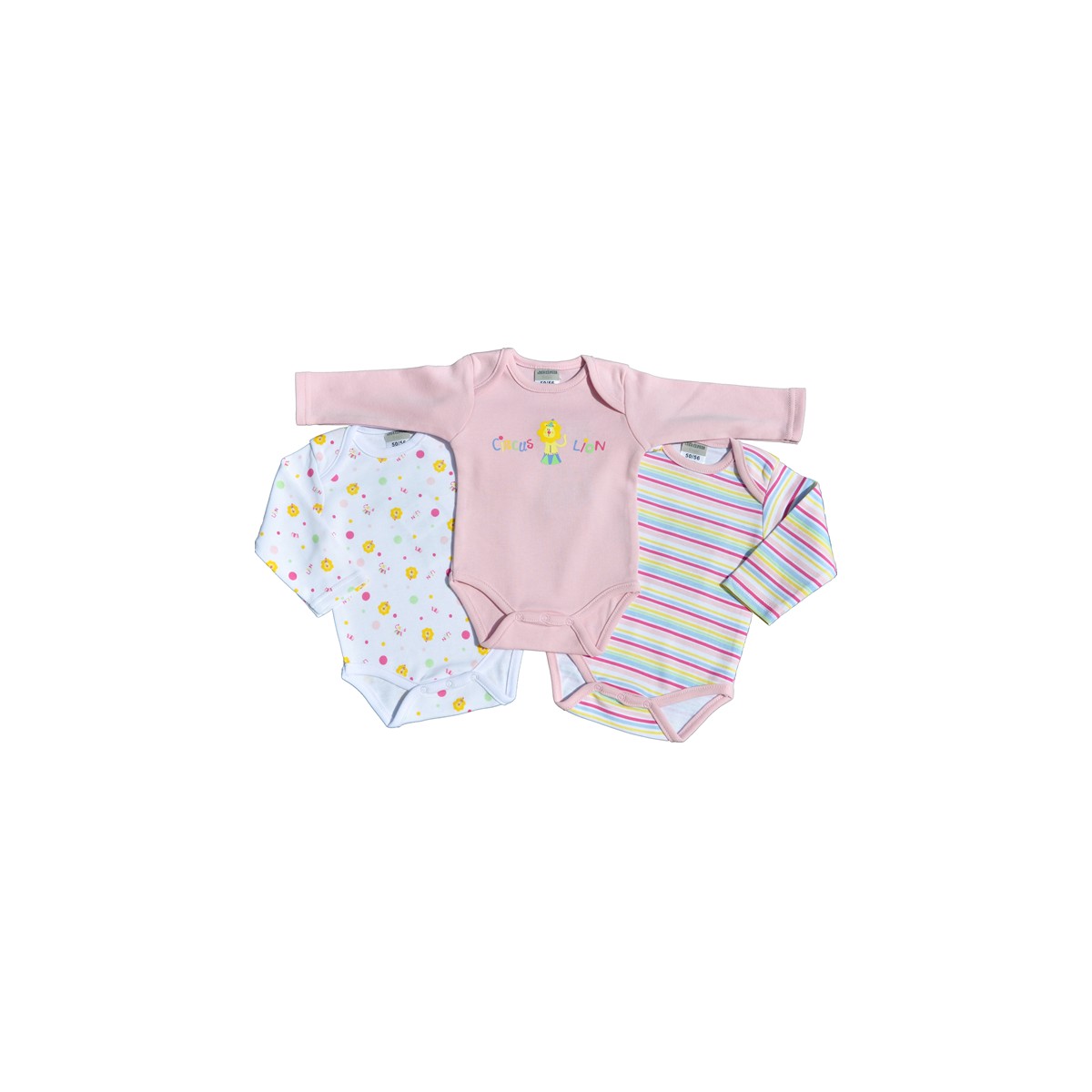 Jacky Babybody langarm Circus Lion Girls
