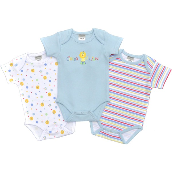 Jacky Babybody kurzarm Circus Lion Boys