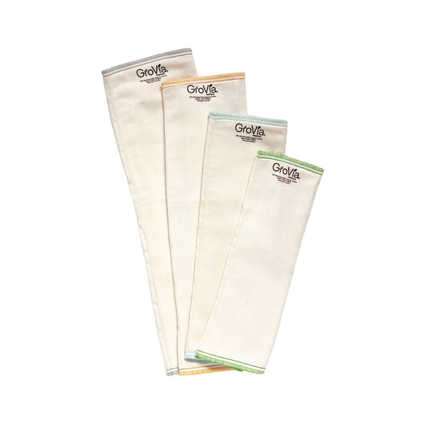 GroVia Prefold Bamboo-Organic Cotton 3er Set