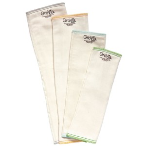 GroVia Prefold Bamboo-Organic Cotton 3er Set