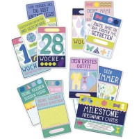 Milestone Pregnancy & Newborn Cards für Schwangerschaft