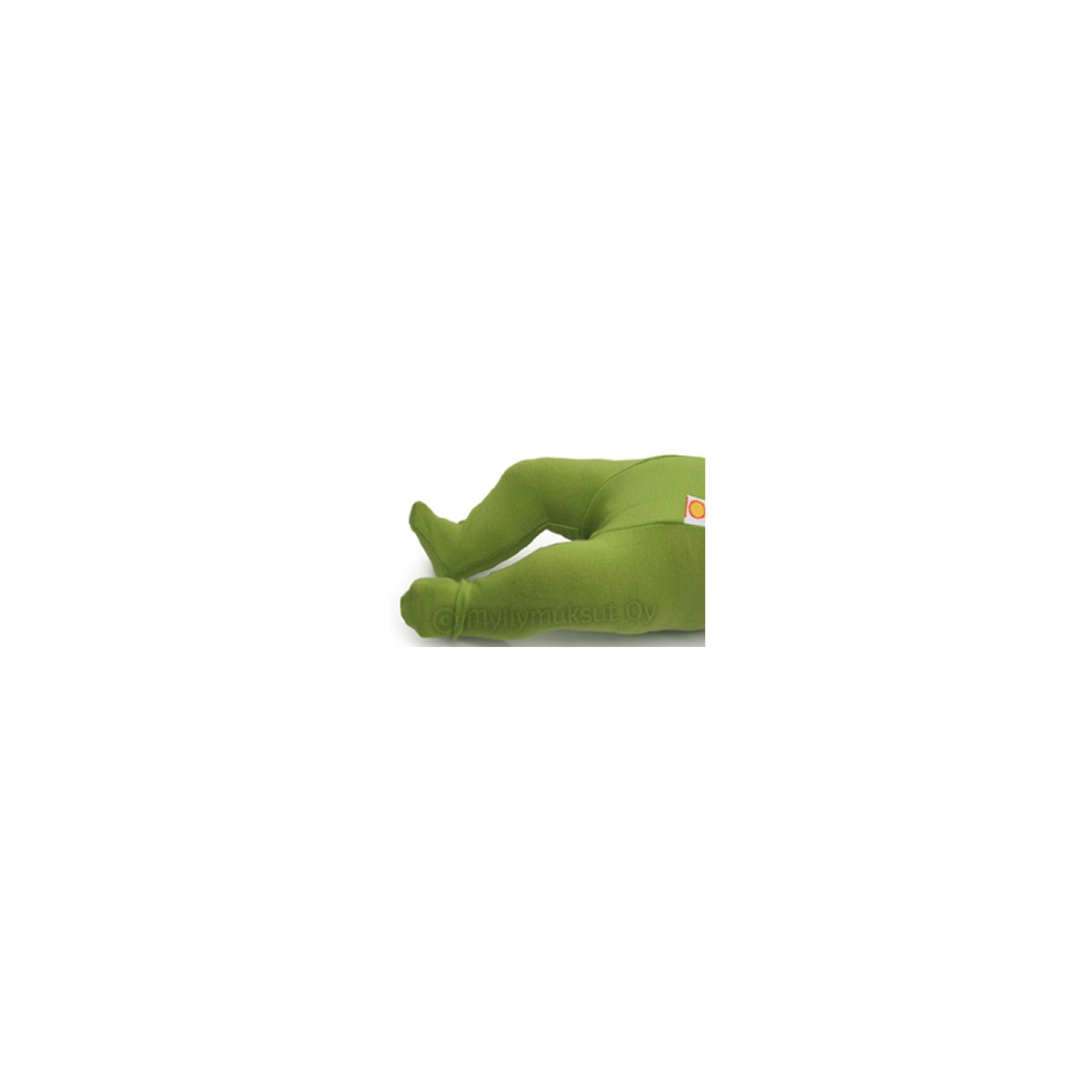 Strampelhose Merinowolle lime