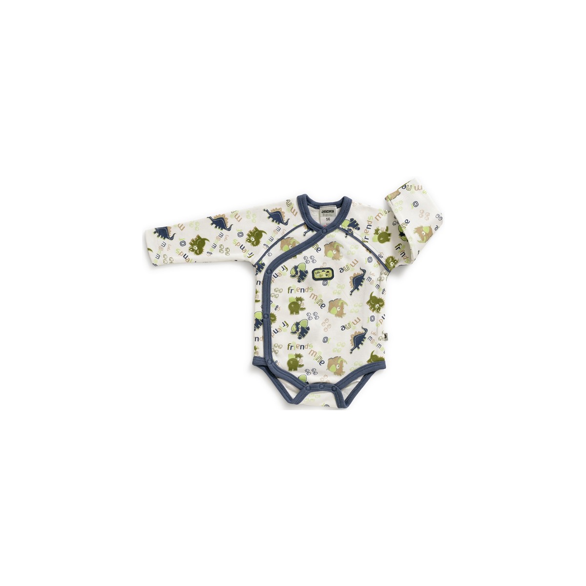 Jacky Wickelbody langarm Mammoth Boy
