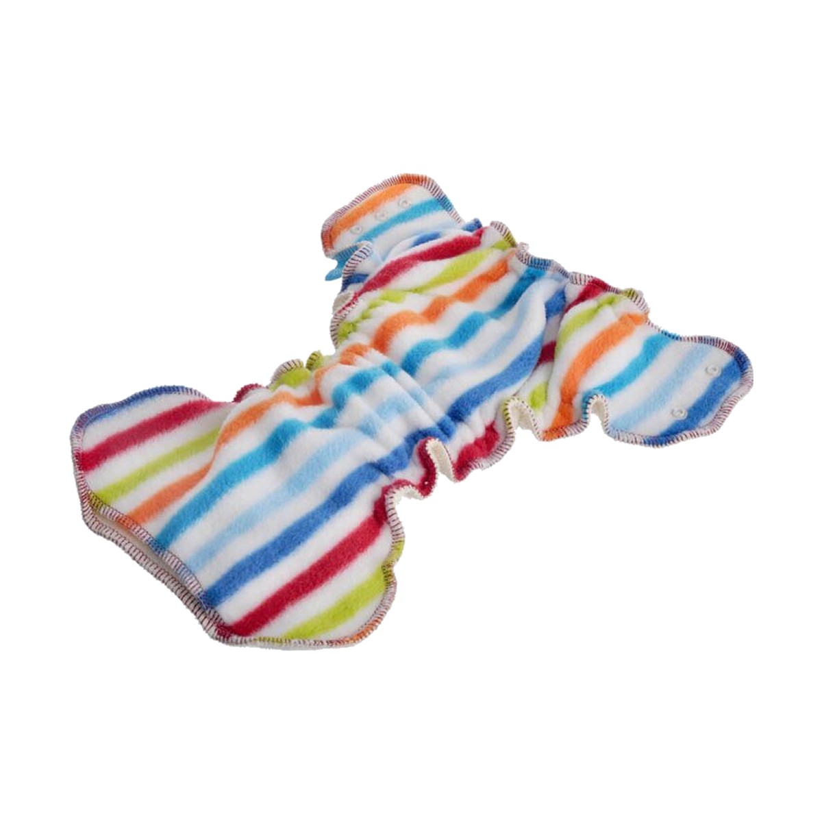 Bum Hugger Hanf-Höschenwindel Klett cool stripes