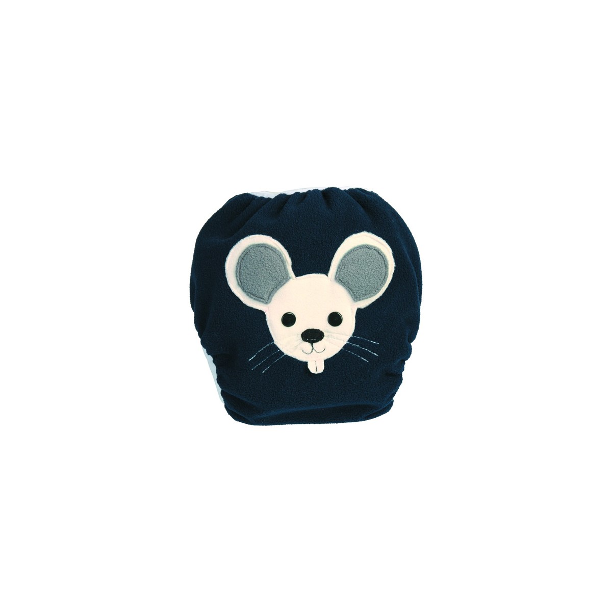 Bum Wrap Fleece-PUL Überhose Mouse Blue