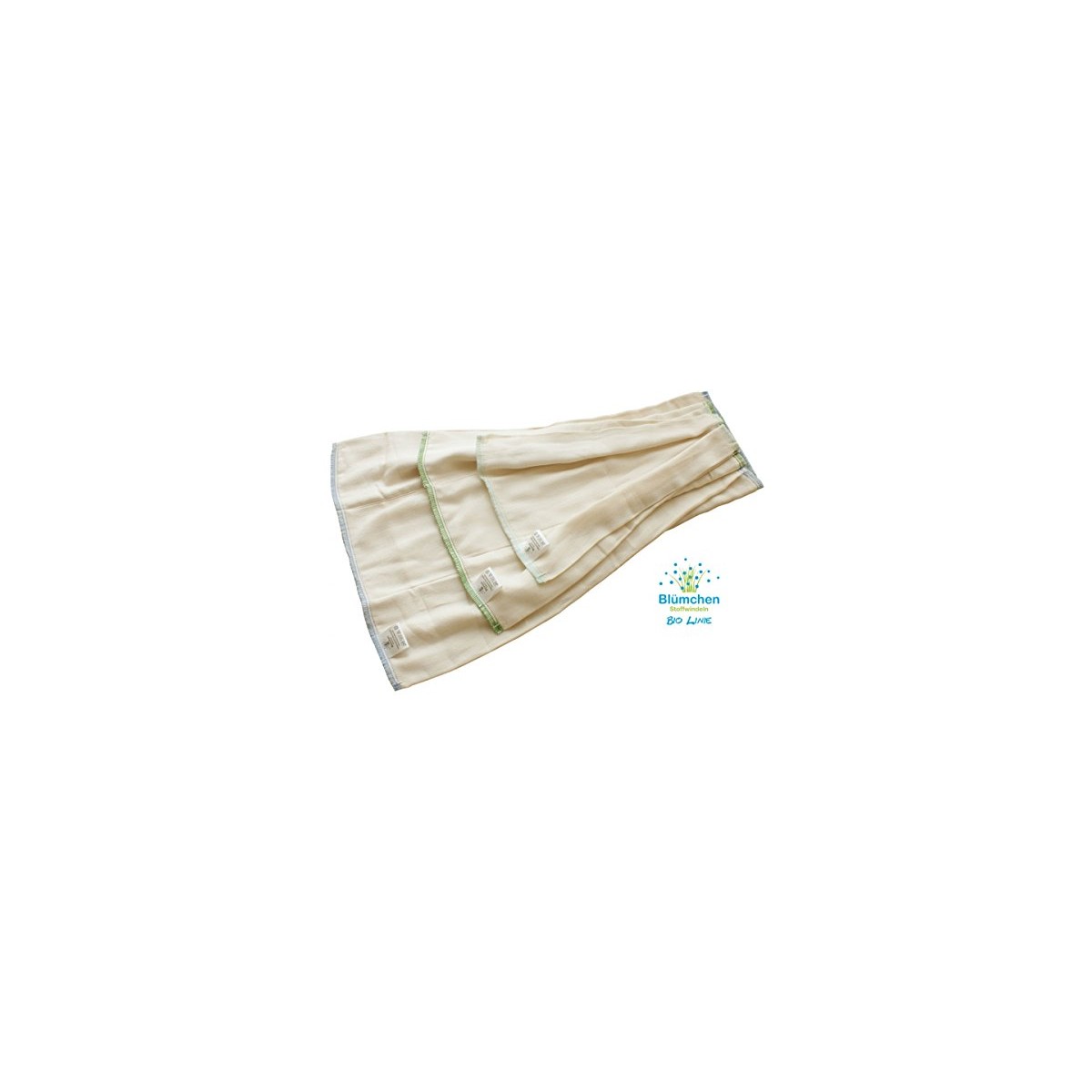 Blümchen Prefold Bio-BW Organic 6er-Set