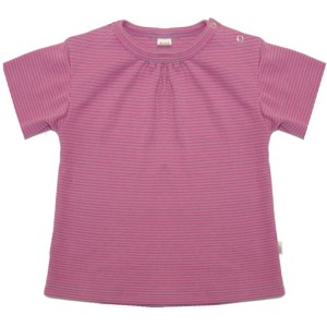 ioBio T-Shirt kbA rosa-grau
