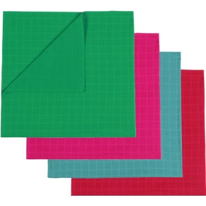 Mundo Mulltücher 4er-Set 70x70 cm 4 Farben