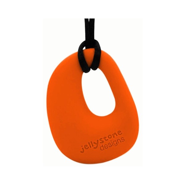 Jellystone Organic Pendat Stillkette mit Anhänger orange