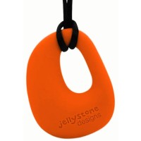 Jellystone Organic Pendat Stillkette mit Anhänger orange