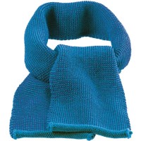 Disana Woll-Schal Melange blau