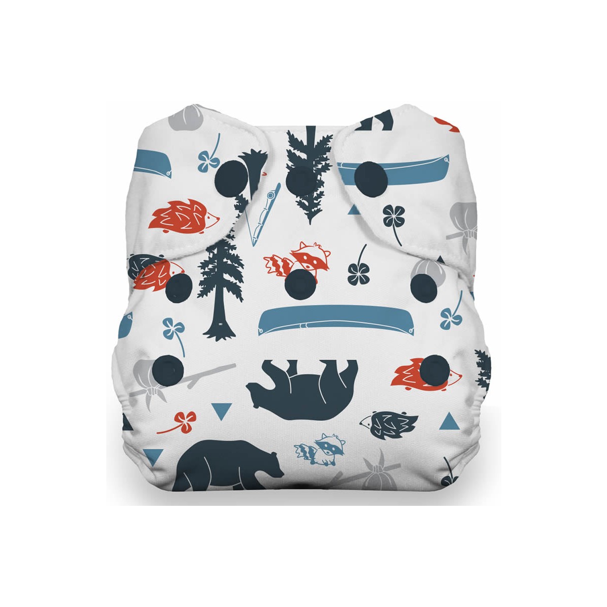 Thirsties Natural All-in-One-Windel Newborn SNAP
