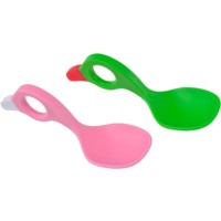 ICan Spoon - der Multigriff Löffel grün/rosa
