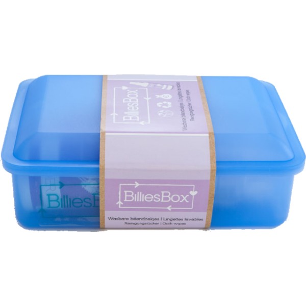 Billies Box Reinigungstücher-Set blau