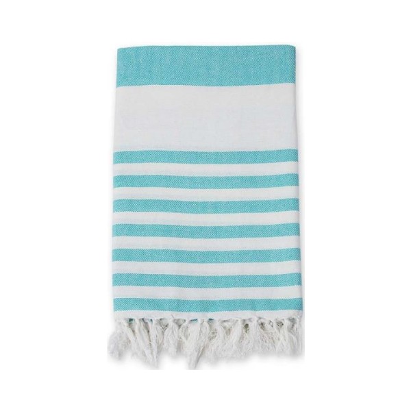 lulujo Turkish Towel Badetuch Ocean Blue