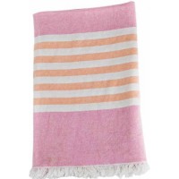 lulujo Turkish Towel Badetuch Pink & Apricot