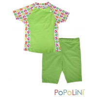 Popolini UV Swimwear Zweiteiler Fruits-Green 110/116