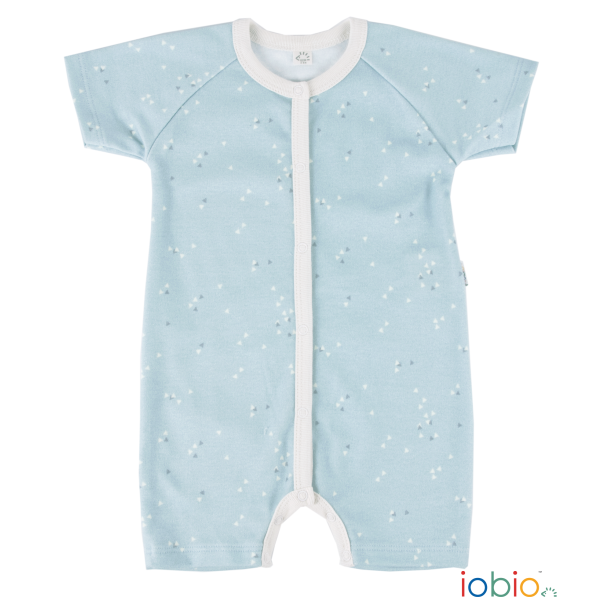 iobio Spieler Playsuit Blue Splinter Bio-BW