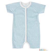 iobio Spieler Playsuit Blue Splinter Bio-BW