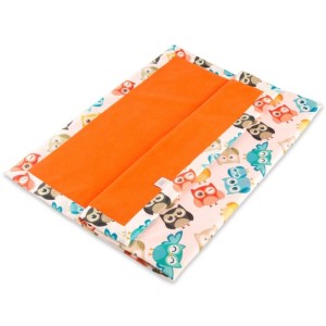 Bum Mat Wickelunterlage Eule orange