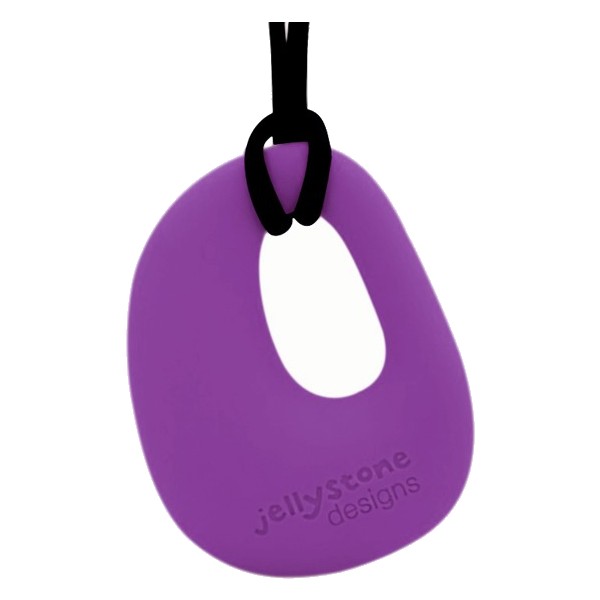 Jellystone Organic Pendat Stillkette mit Anhänger lila purple