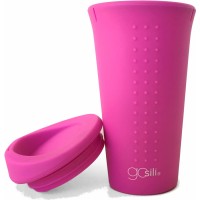 Gosili Silikon Kaffeebecher Coffee to-go pink
