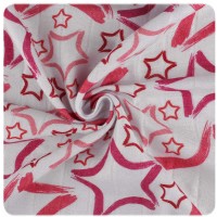 xkko Pucktuch Limited Edition120x120 cm Pink Star