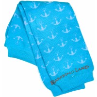 Leg-Warmers Beinstulpen BIO-BW Teal Anchors