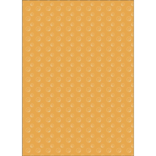 Single Jersey Meterware Yellow Circle
