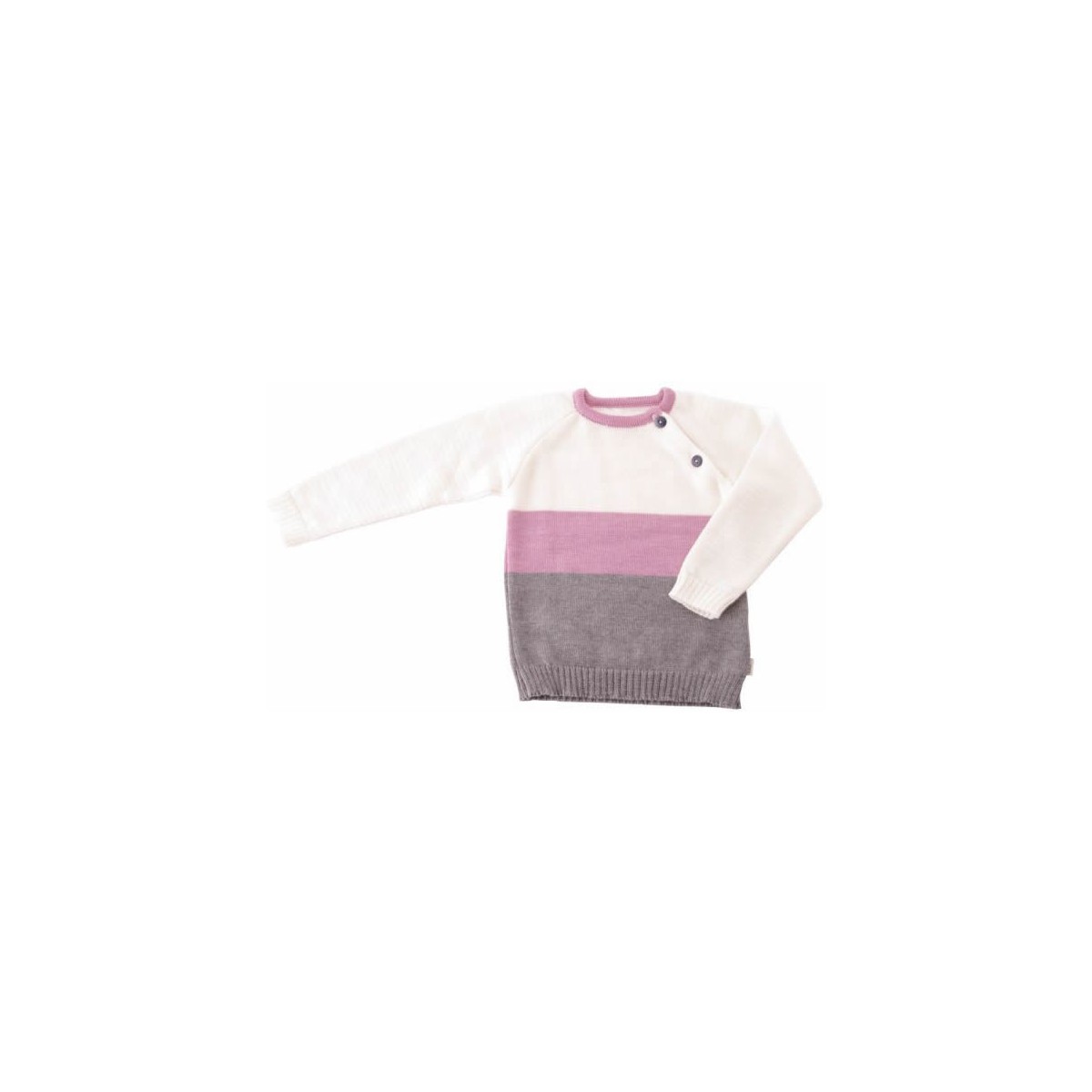 iobio Pullover Rosalie Wolle gestrickt