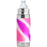 Purakiki Isolierte Trinklernflasche 260 ml ISO pink swirl