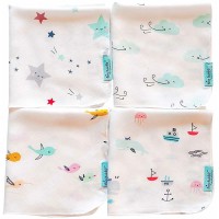 Tiny Twinkle Waschlappen 4er-Set Cloud & SeaLife
