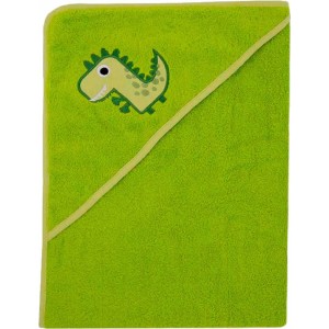 ImseVimse Kapuzenbadetuch BIO-BW Green Dino