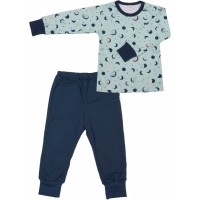 iobio Pyjama lang Mondaffe Bio-BW