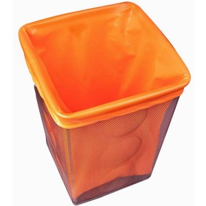 ZW waschbarer Müllbeutel Pail Liner Orange