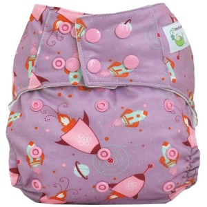 Sweet Pea OneSize Bamboo All-in-One