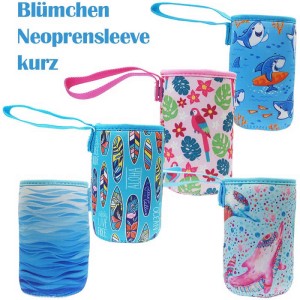 Bl&uuml;mchen Neoprene Sleeve Flaschenh&uuml;lle...