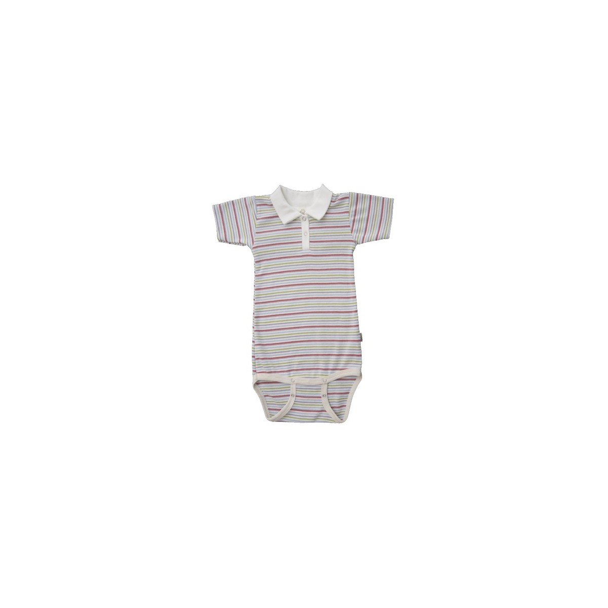 ioBio Polo-Body kurzarm kbA ringel