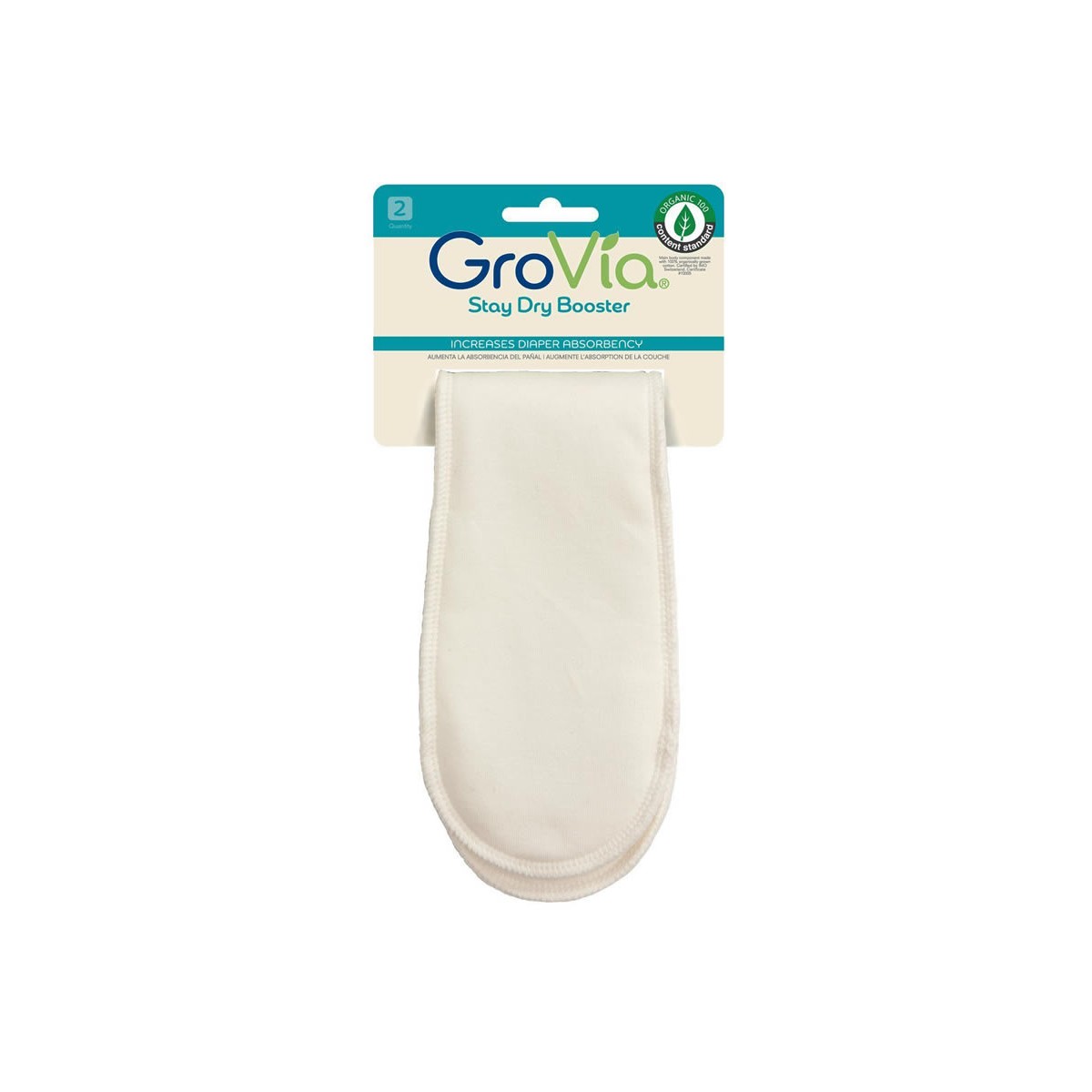 GroVia Stay Dry Booster 2er-Set