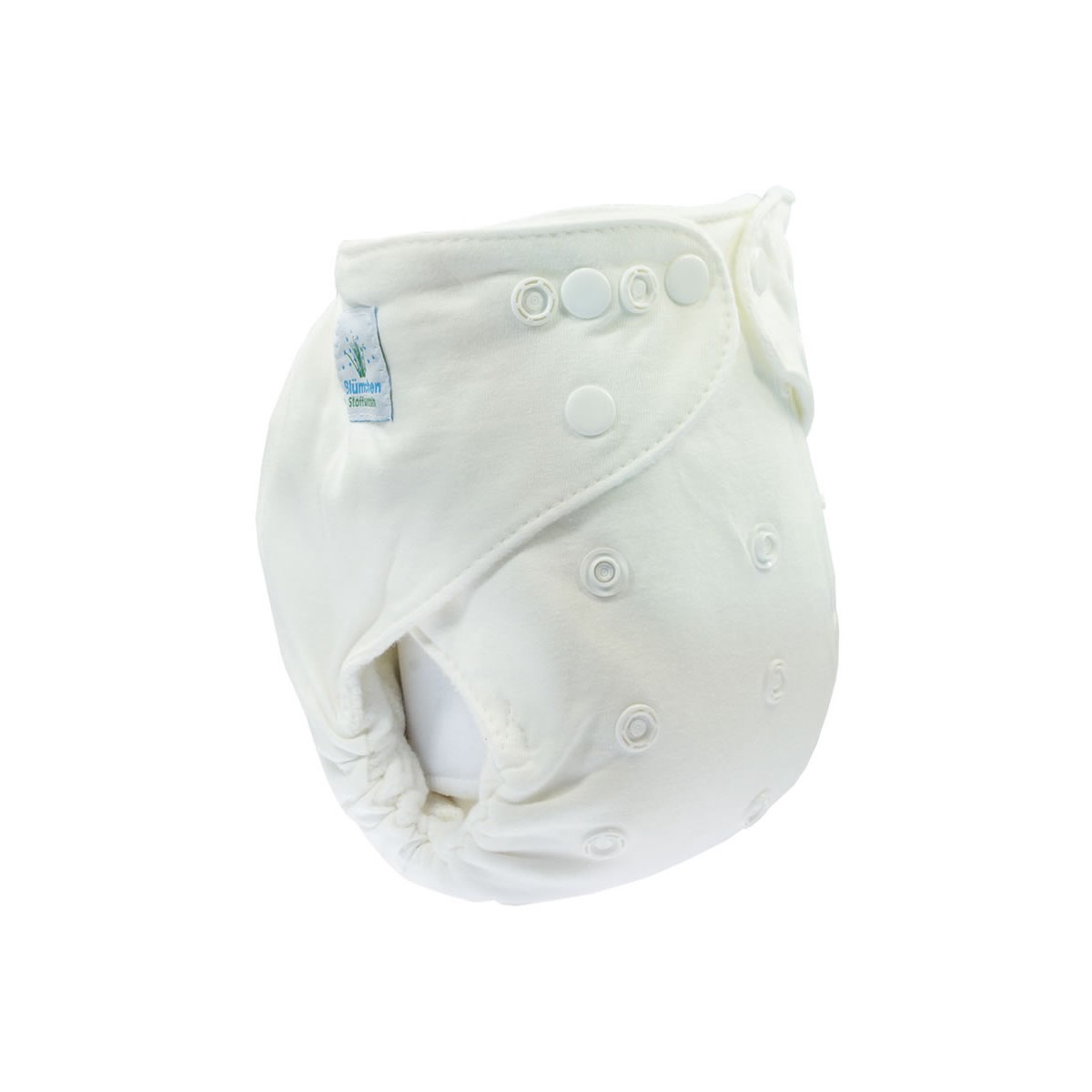 Blümchen Kuschelwindel Onesize SNAP slimfit *einzeln*