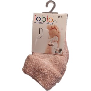 ioBio Babysöckchen kbA Newborn rosa