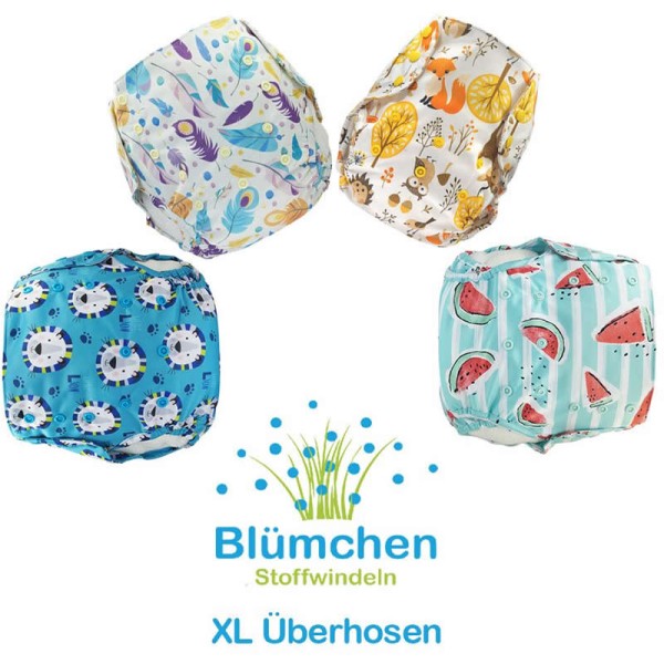 Blümchen XL-Überhose SNAP *Second Hand*