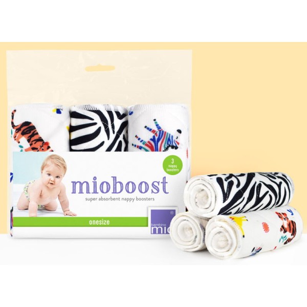 BambinoMio Mioboost Saugeinlage 3er-Set Motive