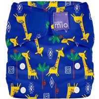 BambinoMio Miosolo AIO-Windel Onesize Giraffen Gala (Blau)