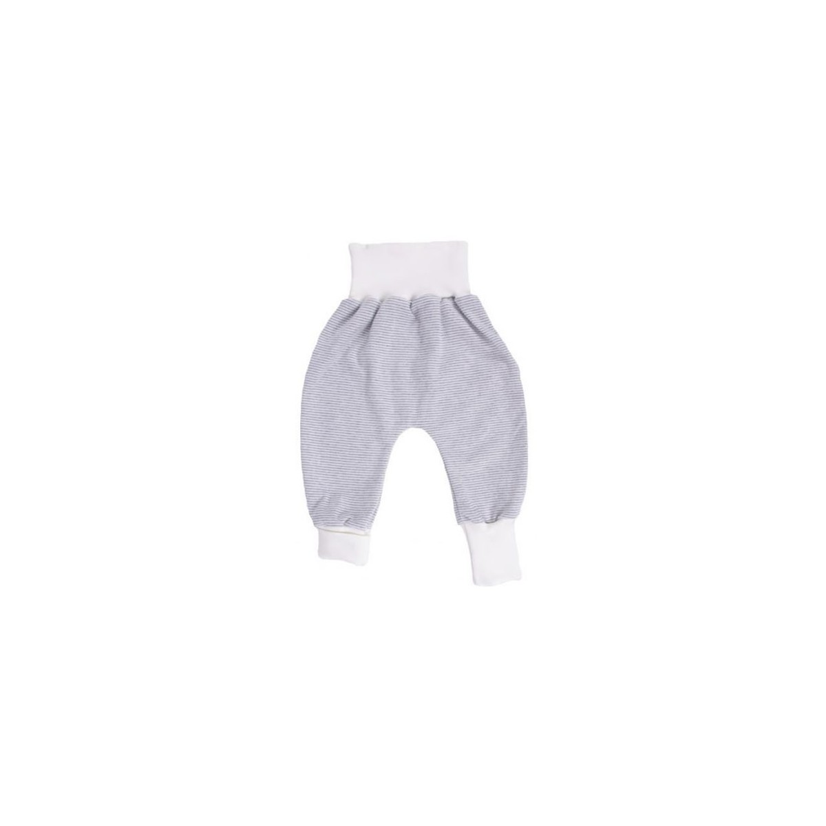 iobio Babyhose Crawlers grau-ecru Bio-BW